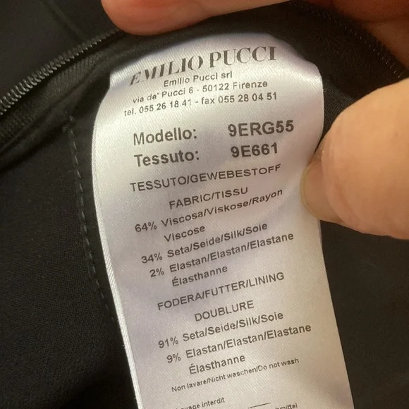 🎊🍾💕HP Emilio Pucci dress🏆🎖️🎉 - Picture 4 of 5